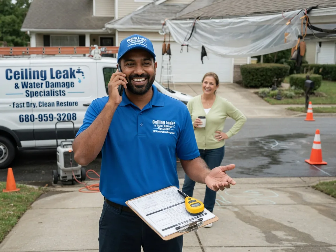Ceiling Leak Cleanup Acworth, GA FAQs